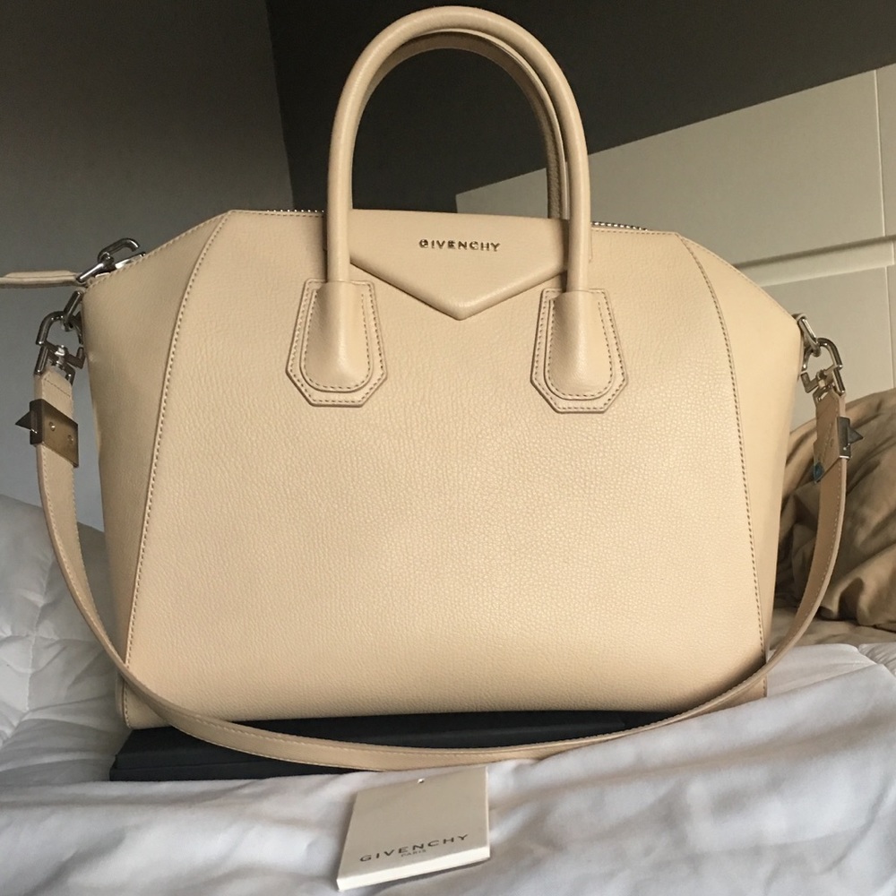 Givenchy “Antinoga” bag with detachable strap.